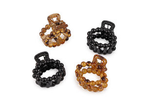 Mini-Haarklammern-Set - Premium-Haarschmuck mit Blumen- und Schmetterlingsmotiven