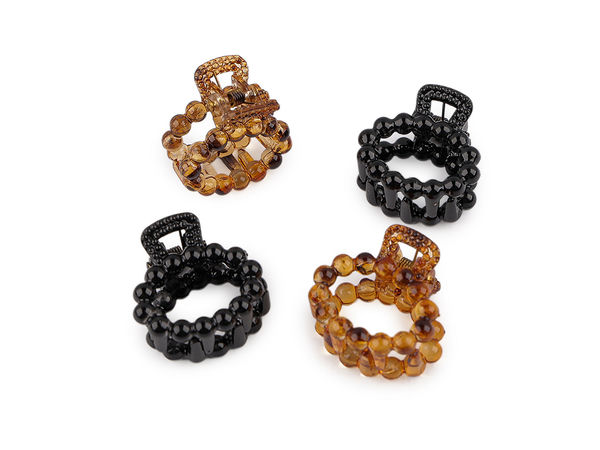 Mini-Haarklammern-Set - Premium-Haarschmuck mit Blumen- und Schmetterlingsmotiven