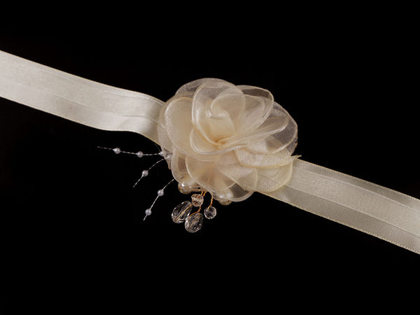 Elegantes Brautjungfern-Armband zum Binden - Größenverstellbarer Hochzeitsschmuck