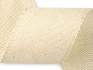 Aida-Stickband mit Wellenrand - 70 mm breite Aida-Borte