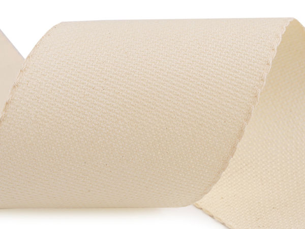 Stramin-Stickband, Breite 100 mm mit Bogenkante