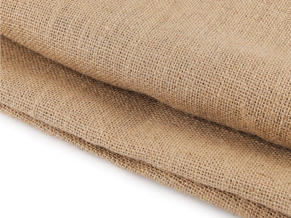 Premium Jute-Stoff Natur - Material für rustikale Bastelarbeiten und Wohndekoration