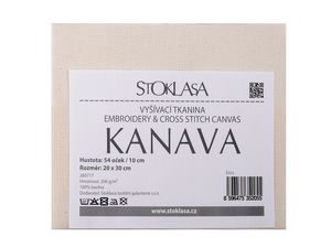Stickstramin für Kreuzstich und Stickereien „Kanava“ 20x30 cm