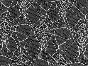 Spinnweben-Tüll / Halloween-Stoff