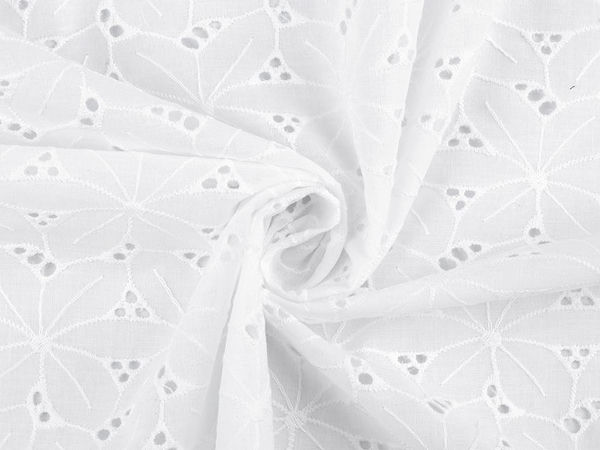 Baumwolle Madeira / Lochstickerei Broderie Anglaise