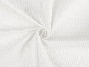 Premium Baumwoll-Krepp-Stoff - Naturweißes, knitterarmes Material für Bettwäsche und Baby-Ausstattung