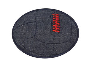 Jeans-Bügelflicken und Aufnäher in Ballform für Kinderkleidung