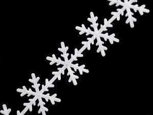 Schneeflocken-Filzborte