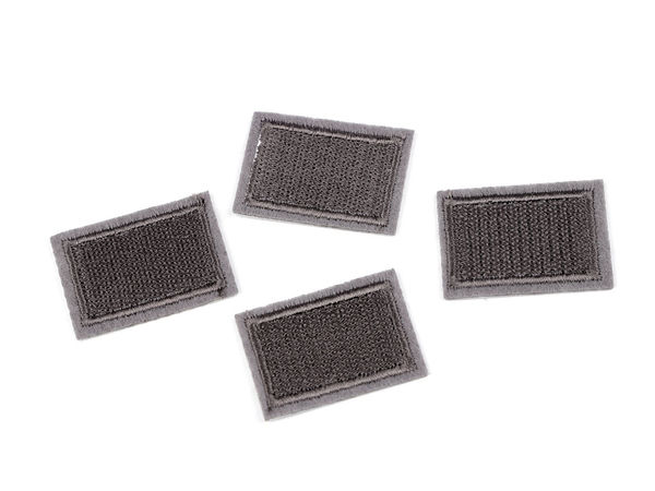 Premium Mini-Stickflicken zum Aufbügeln (2,3 x 3,3 cm) – Strapazierfähige Reparaturflicken zum Aufnähen und Aufbügeln für Kleidung und Dekoration