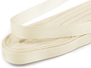 Premium-Taftband aus tschechischer Herstellung (6 mm Breite, 10 m Rolle) - Strukturiertes mattes Bastel- und Dekoband in verschiedenen Farben