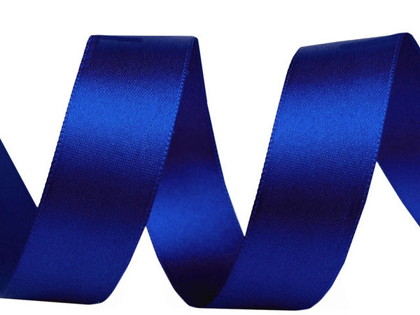 Premium doppelseitiges Satinband (24mm) - Elegantes hochglänzendes Dekoband für Näharbeiten, Bastelprojekte und Bekleidung