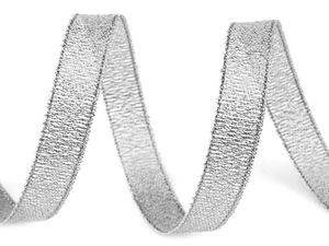 Brokatband mit Lurex, Breite 10 mm, Weihnachten