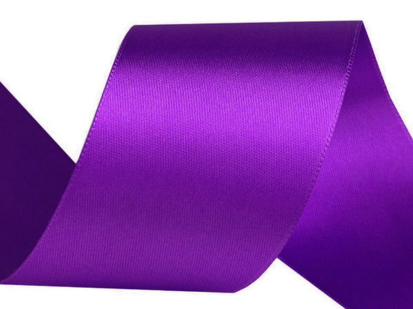 Doppelseitiges Satinband Breite 50 mm