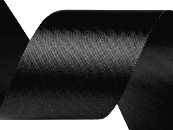 Premium einseitiges Satinband (50mm) - Hochglänzendes Dekoband zum Nähen, Basteln, für Floristik & Geschenkverpackungen