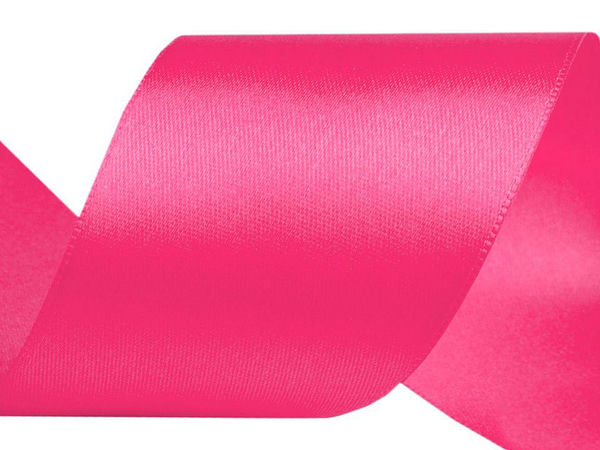 Premium-Satinband einseitig (40 mm Breite x 5 m Länge) - Elegantes Näh- und Bastelband