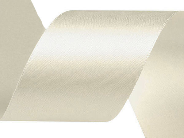 Premium doppelseitiges Satinband (50mm Breite, 5m Rolle) - Elegantes Dekoband für Näharbeiten, Geschenkverpackungen und Dekoration