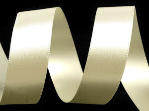 Premium doppelseitiges Satinband (24 mm x 5 m) zum Basteln, Nähen und Verpacken von Geschenken