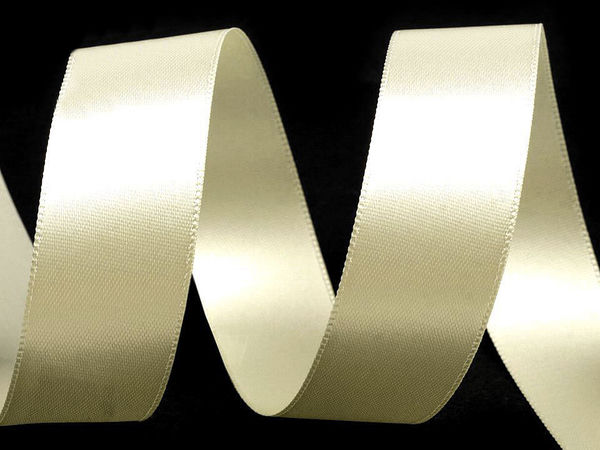 Premium doppelseitiges Satinband (24 mm x 5 m) zum Basteln, Nähen und Verpacken von Geschenken