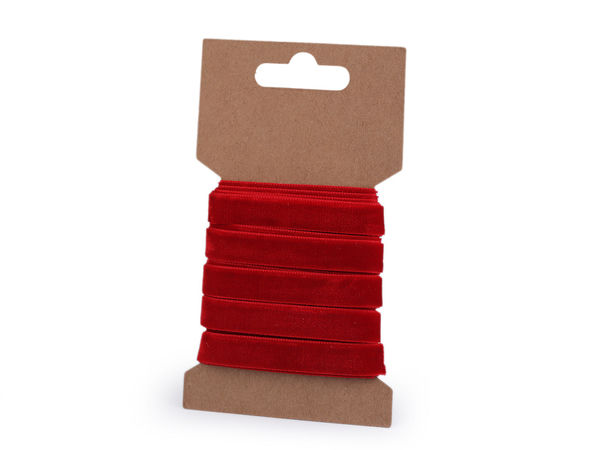 Premium-Samtband (10 mm) – Weiches Dekoband zum Nähen, Basteln und für die Schmuckherstellung