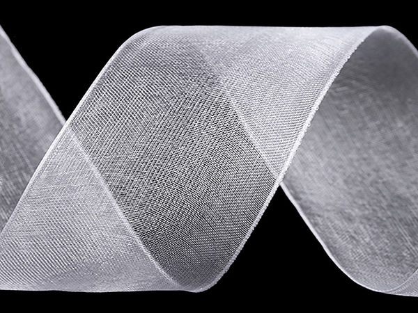 Premium Organzaband Transparent - 40 mm breites Monofilament-Chiffonband für Geschenkverpackungen, Hochzeiten und Floristik
