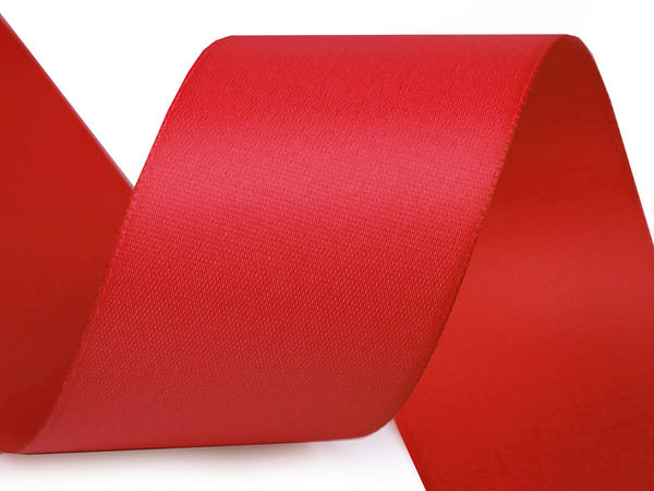 Premium doppelseitiges mattes Satinband (40mm) - Elegantes Näh- und Dekoband