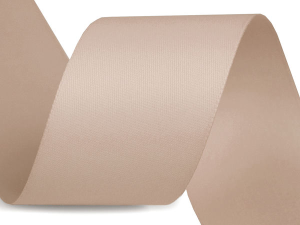 Premium doppelseitiges mattes Satinband (40mm) - Elegantes Näh- und Dekoband