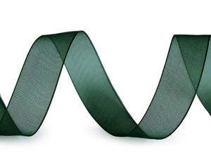 Premium 15mm Chiffon-Organzaband – Elegantes, transparentes Monofil-Band für Floristik, Geschenkverpackung und Bastelarbeiten