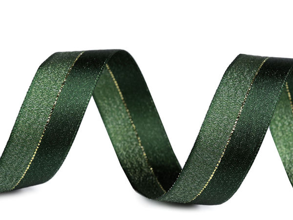 Premium 25 mm Lurex-Metallband - Doppelseitiges glitzerndes Dekoband für Geschenkverpackungen, Bastelarbeiten und festliche Dekoration
