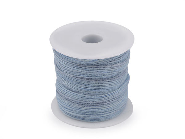 Premium-Juteband (6 mm Breite) – Umweltfreundliches Dekoband für Bastelarbeiten, Floristik und Geschenkverpackungen