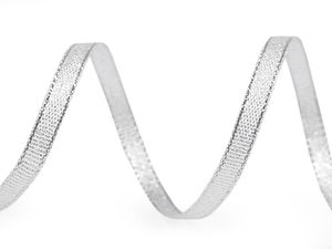 Brokatband mit Lurex Breite 6 mm