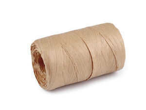 Premium Raffia-Papierbandgarn zum Stricken und Häkeln - 5-8 mm Breite, umweltfreundlicher Bast für Taschen, Hüte und Bastelarbeiten