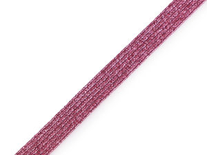 Lurex-Gummiband, Breite 9 mm