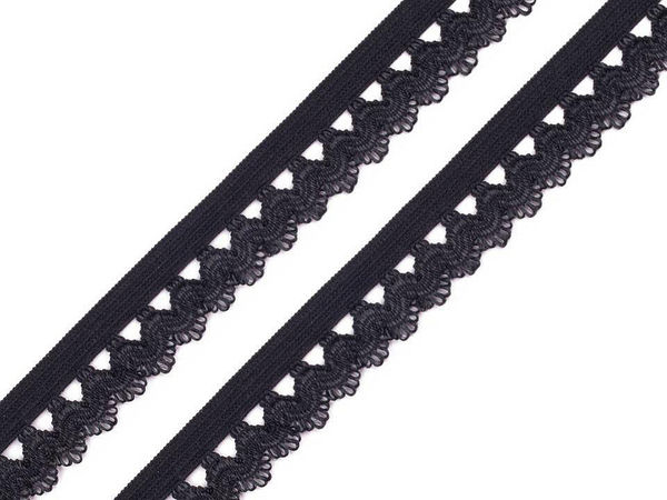 Ziergummiband Breite 15 mm