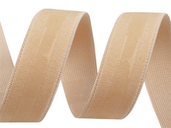 Antirutsch-Gummiband / Silikonbeschichtetes Elastikband Breite 20 mm