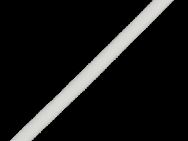 Premium 5mm weißes Dessous- und BH-Träger-Gummiband – Weiches, flaches Elastikband für Lingerie, Kleider & Sportbekleidung