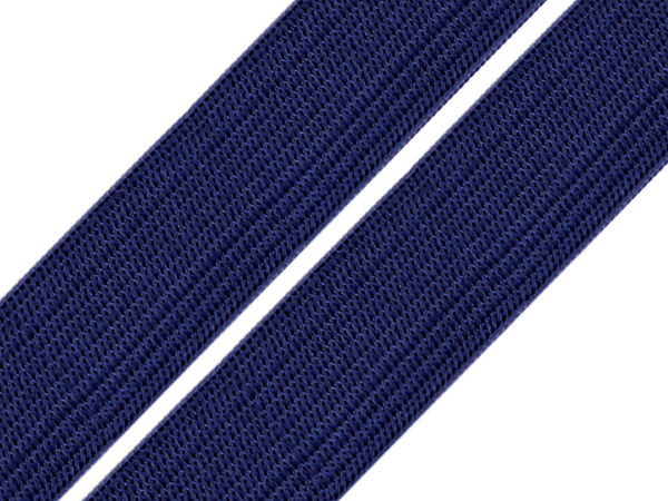 Premium 20 mm gewebtes Gummiband - Hochelastisches Elastikband mit weicher Dehnung für Kleidung, Bünde und Schneiderei