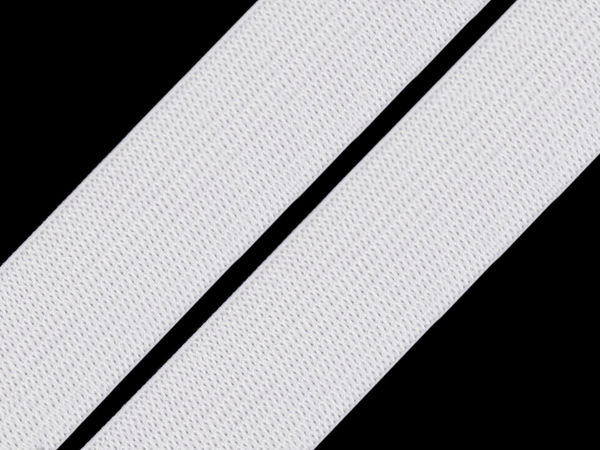 Premium Webgummiband (20 mm Breite) – Hochelastisches, zugfestes Gummiband für Bünde, Bekleidung und Näharbeiten