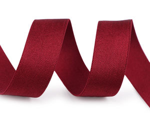 Premium Satin-Elastikband (20 mm) – Eleganter Schimmer & fester Halt für Bekleidung, Gürtel und Akzente