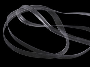 Premium 8mm transparentes Silikongummiband | Festes rutschfestes Gummiband für Bademode & Dessous