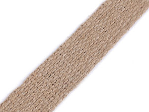Premium-Jutegurtband 30 mm - Naturbelassenes Juteband für Polsterarbeiten, Wohndekoration & Taschengestaltung