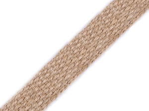 Jute-Gurtband Breite 20 mm