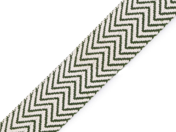 Doppelseitiges Baumwoll-Gurtband Breite 38 mm