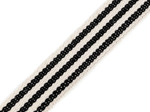 Doppelseitiges Premium-Baumwollgurtband (38 mm Breite) – Robustes Universalgurtband für Rucksackgriffe, Gürtel und Möbel