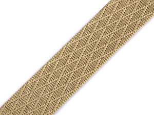 Doppelseitiges Gurtband mit Glanz, Breite 38 mm