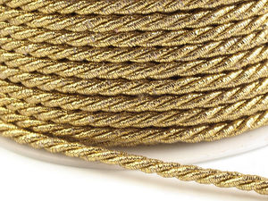 Gedrehte Kordel mit Lurex Ø3 mm