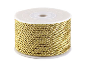 Gedrehte Kordel mit Lurex Ø 2,5 mm
