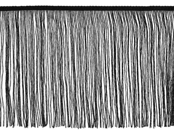 Premium Lurex-Glitzer-Fransenborte - 25 cm Metallic-Kordelfransen für Tanz, Karneval und Theaterkostüme