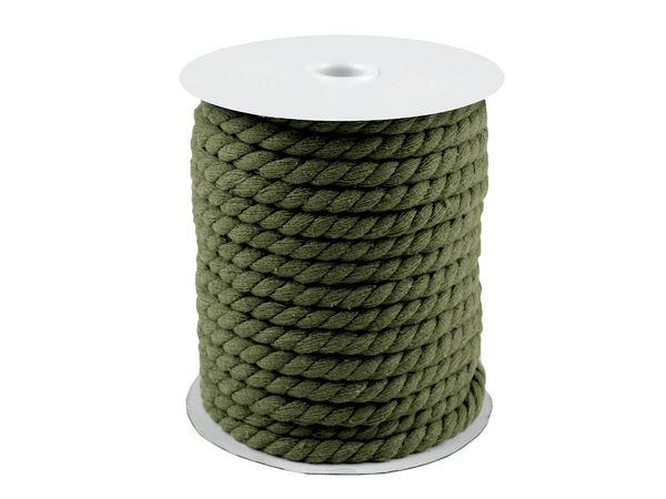 Gedrehte Baumwollkordel Ø 8 mm, Makramee