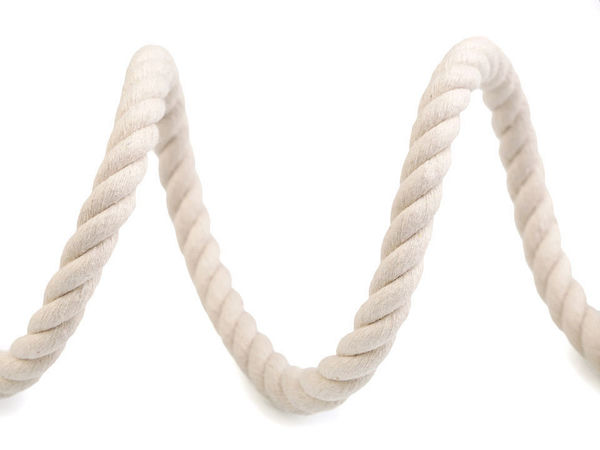 Premium 10mm gedrehte Baumwollkordel & Seil - 3-fach gedrehtes Makramee-Garn für Handtaschen und Wohndekoration