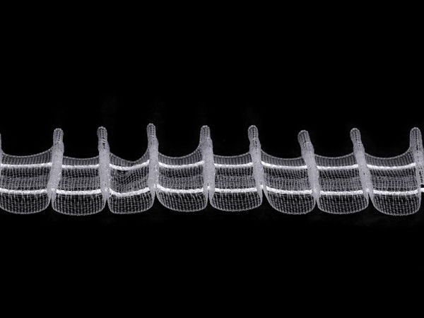 Gardinenband / Faltenband Breite 25 mm